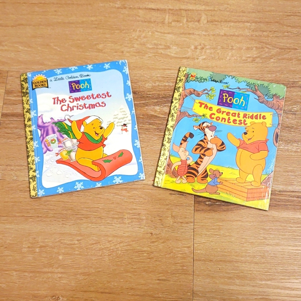 Vintage Winne the Pooh Little Golden Books